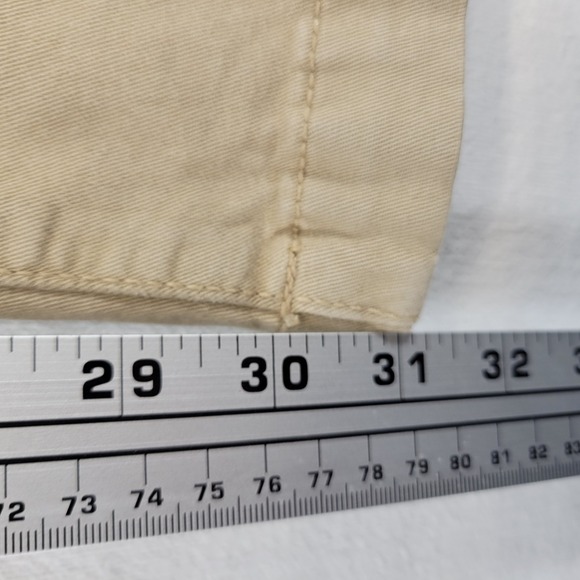 American Eagle Pants Womens 6 Khaki Tan Kick Boot Mid Rise Stretch - Picture 11 of 12